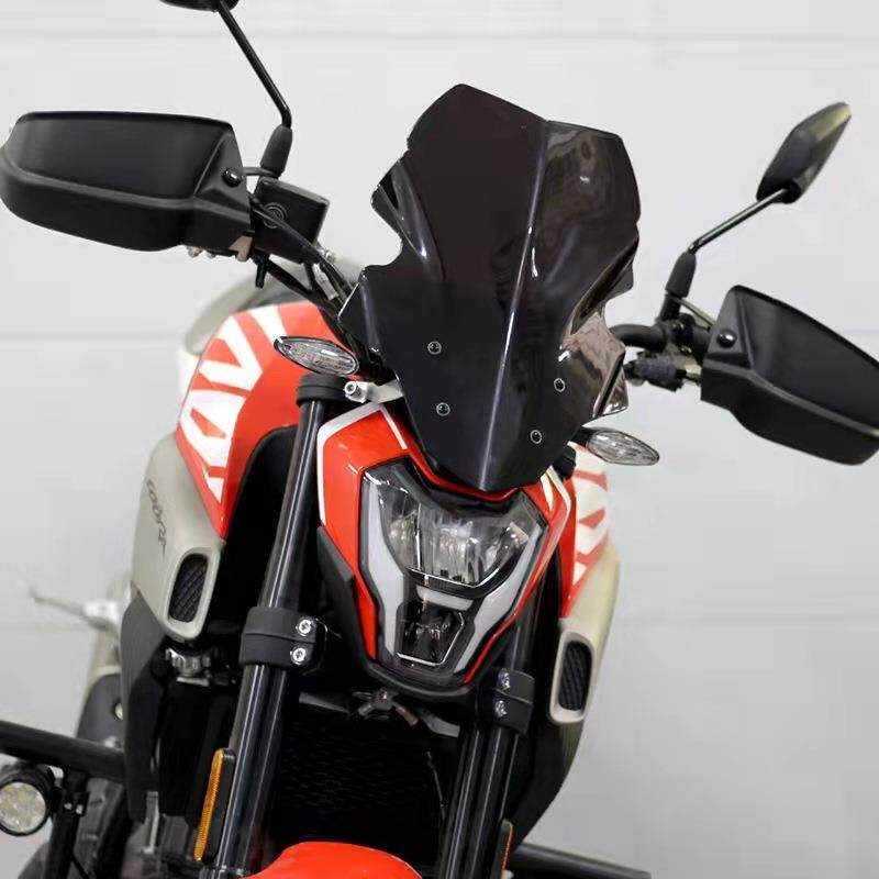 适用凯越321R挡风 改装加高前挡风玻璃防风镜 321r风挡前脸挡风板