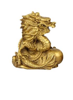 黄铜生肖铜12十二生肖摆件小号铜鼠铜牛虎兔龙蛇马羊猴鸡狗猪属相