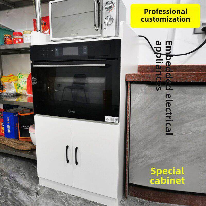 定制厨房餐具柜消毒柜洗碗机蒸汽烤箱一体机嵌入式电器高柜地板柜