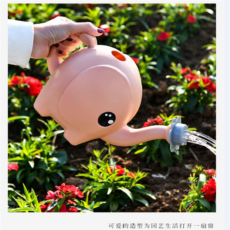 洒水壶浇花家用小型卡通大象儿童宝宝洗澡玩具幼儿园淋花壶喷壶批