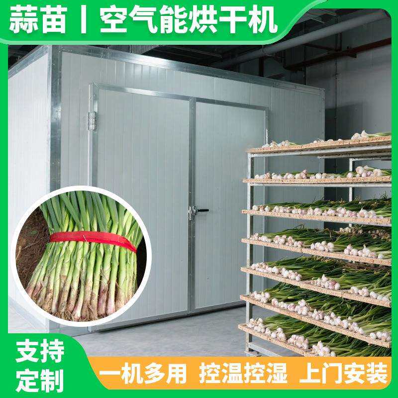 蒜苗烘干机空气能全自动热泵大蒜叶青蒜烘干房新鲜蒜叶烘干设备