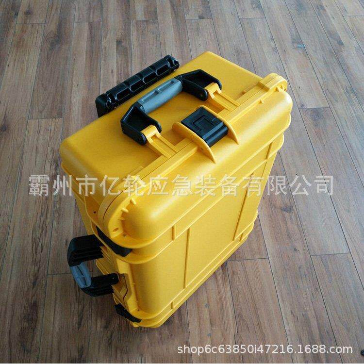 便携式防水加厚航空箱PP塑料水下作业箱应急抢险防摔拉杆箱