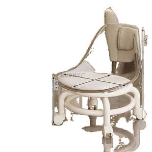 Hx2【2.1万人收藏】亚克力小凳子静音万向轮小椅子家用矮凳美缝儿