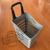 大场购物篮厂家直MT SSB10销大升拉数四轮塑商料杆塑料拉篮杆购物