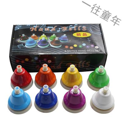 正品奥尔夫乐器八音按钟8音按铃童打儿击乐八音铃音器感钟旋课律