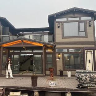 集成移动房屋建成品中式合庭院四院中筑景观配套式园林装集成房屋