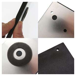 跨境热卖 92mm4孔方型磨盘磨打磨盘五金研磨抛光机底盘 183