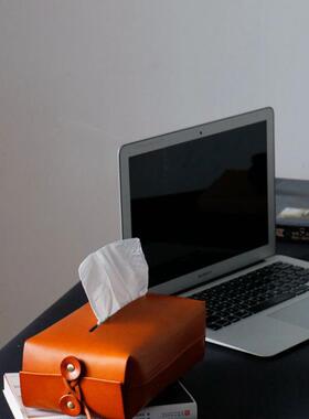 家直供植鞣时尚汽车纸巾膏盒树皮家用客皮厅GD-0152酒店抽纸巾盒