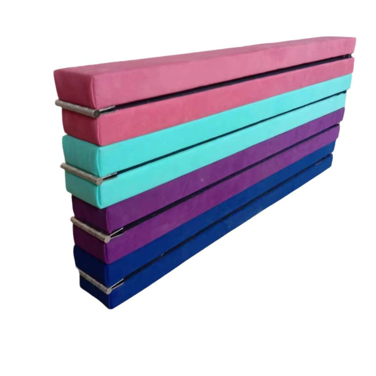 厂家供应儿童折叠平衡木体操训练器材幼儿园训练测试独木桥