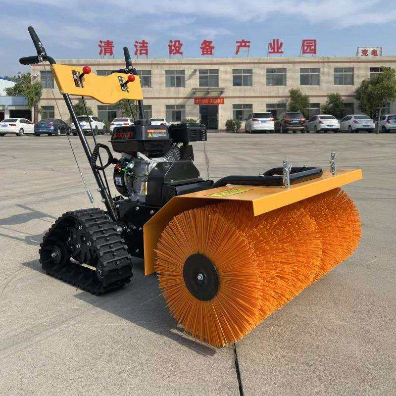 小型80型梳草机多功能建筑工程地坪清灰机手推式路面地面扫灰机