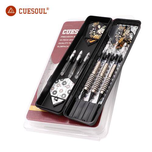 CUESOUL/Q獣18克钨钢镖软式飞镖比赛级飞镖针软式飞镖C3206