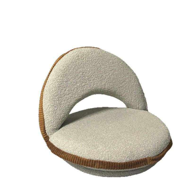 飘奶油座椅沙发椅榻榻米单人小卧室坐垫可折叠窗拆洗旋转可风靠背