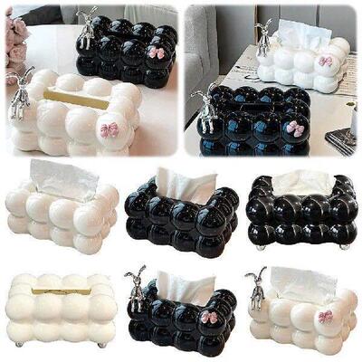 Bubble Tissue Holder Minimalist Paper Storage Box Creative