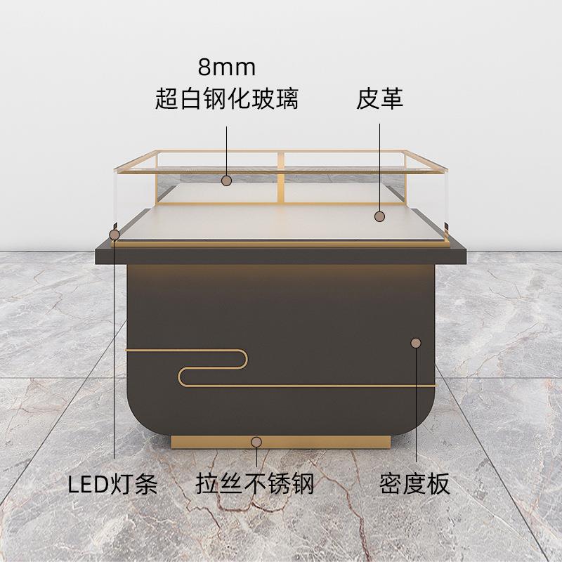 新款直销现货首饰品柜台烤漆陈列柜子展示货架高档珠宝店展柜展示