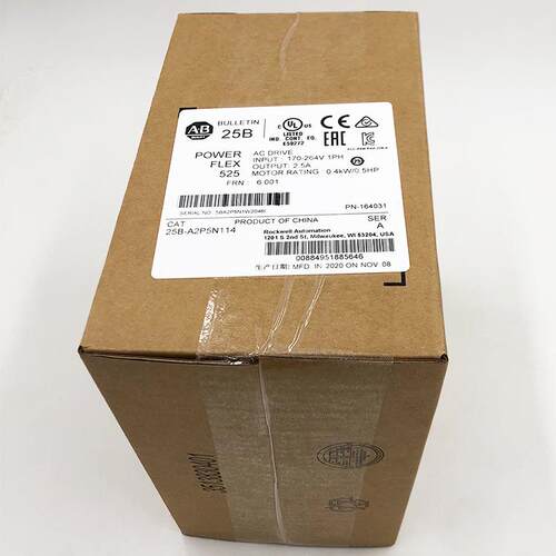 25B-A2P5N114罗克韦尔ABPowerFlex525变频器全新现货25BA2P5N114