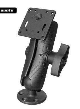 VIN维恩双球头支架VESA75*75底座2.25英寸球头车载终端支架