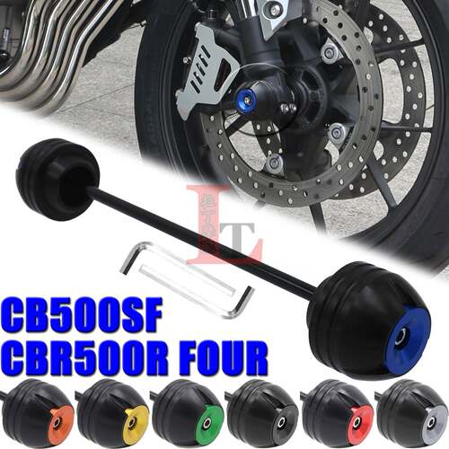 适用本田CB500SF CBR500R FOUR改装前轮轴防摔球装饰盖减震保护块