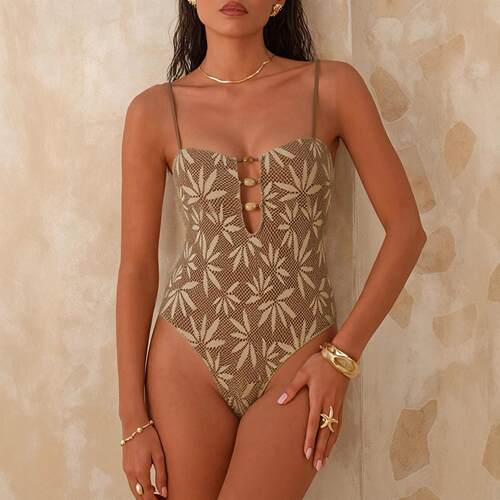Xianqi swimsuit one-piece bikini conservative slimming