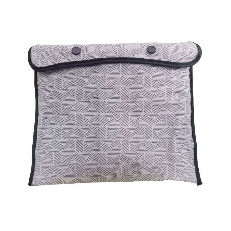 现货儿童包边雨衣男女童中小学生徒步上学防水雨披几何图案