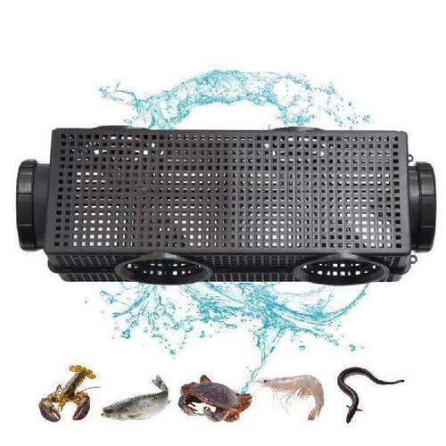 6 holes RectangularFishing Bait Trap Portable Crab Catch