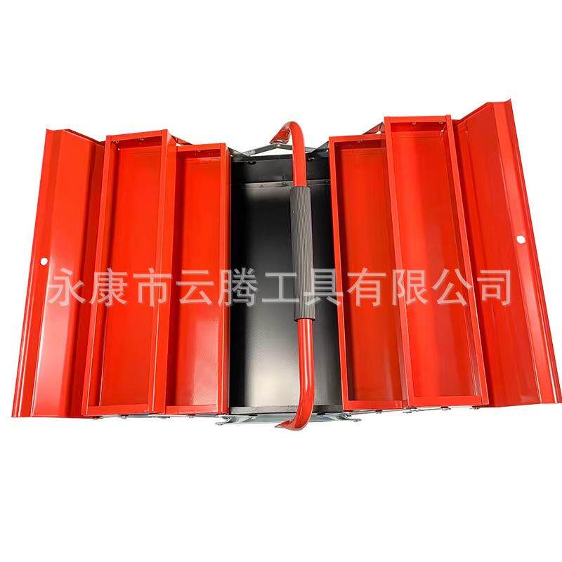 铁箱汽修家用收电工五金工具箱套多功TB-102能皮手提车载纳箱全空