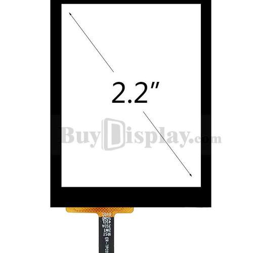 日本进口2.2寸电容式触摸屏含FT6236控制器分辨率320x240