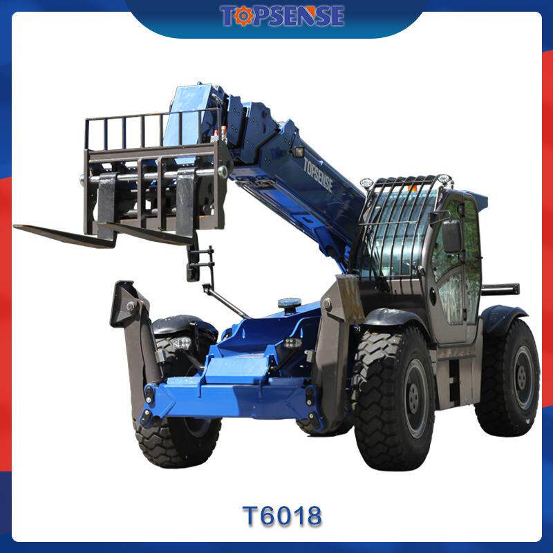 特普森6.0吨全新叉装车18米伸缩臂式机械工程叉车装载机装修铲车