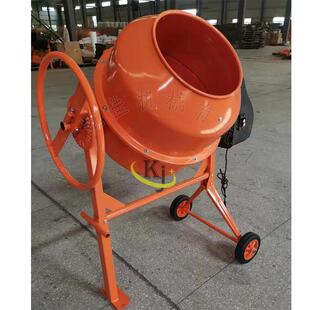 小型卧式 电动混凝土砂浆机 水泥饲料搅拌机 鼓筒型电动搅拌机 立式