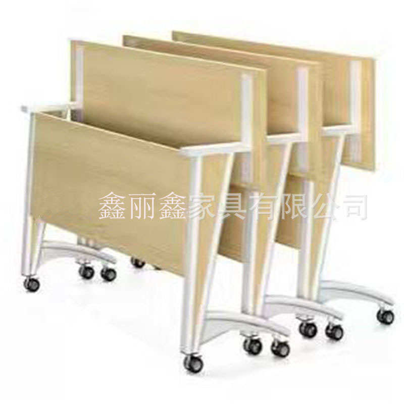 厂家直销简约学习培训桌拼接会议桌培训台架职培训台移动办公桌椅