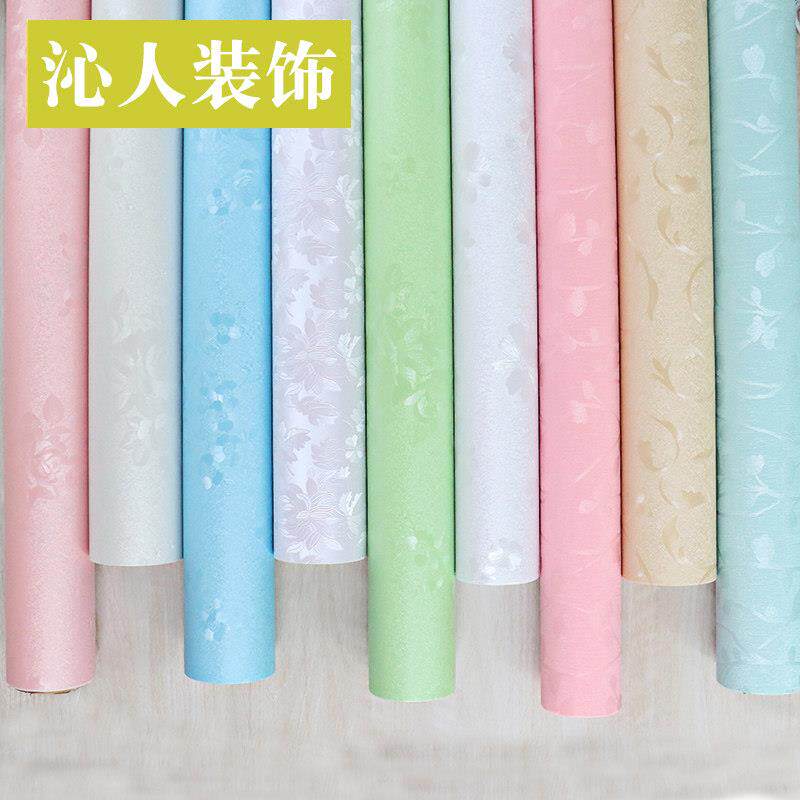 欧式塑料加厚自粘壁纸防水装饰墙贴纸温馨卧室客厅背景墙宿舍壁纸