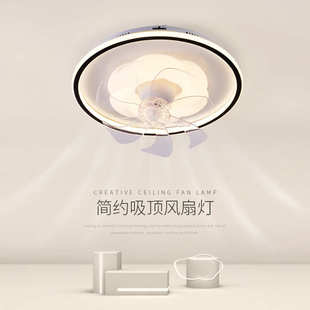 LED吸顶灯智能控制儿童房电风扇灯一体化现代简约吸顶灯