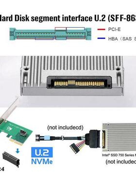 1个 颜色：绿色 材质：塑料+金属 M.2 NVME转U.2 MCIO 2230 2280