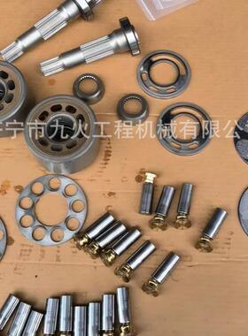 挖机C400P46045泵胆柱塞摇摆配油盘弹九孔ASS0盘球铰簧