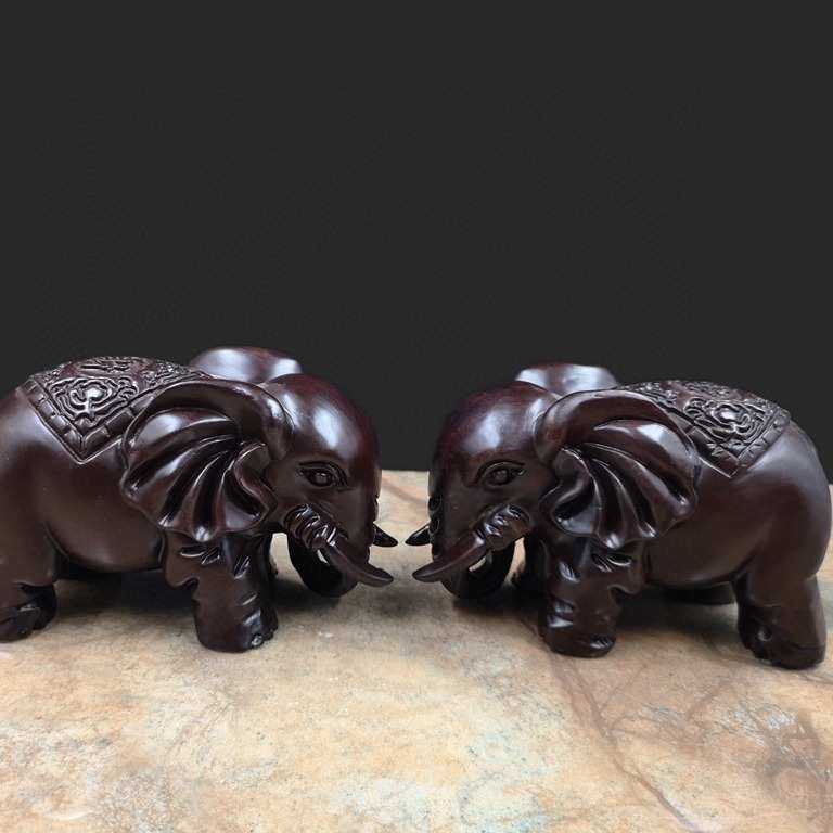 黑檀猪富贵象雕花复古黑色中式仿古木制貔貅摆件雕刻红木木雕,家居饰品,木雕,淘宝优惠券,粉丝福利购,淘宝优惠卷