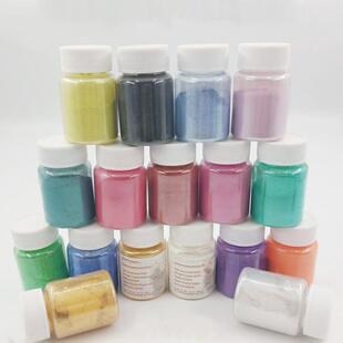15g/bottle Edible Gold Silver Powder Dyeing Powder Glitter M