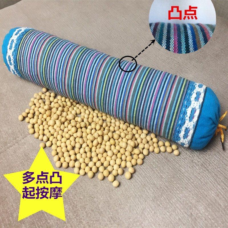 贵富包枕头枕成人睡觉黄豆枕单人糖果枕圆柱枕枕芯