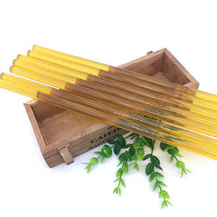 聚酰胺热熔胶棒琥珀色耐高温胶棒机油滤芯电子元 件茶色热熔胶批发