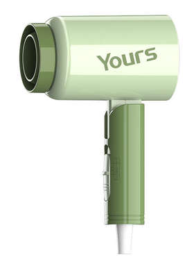 永日吹风机学生宿舍1600W大风力便捷式折叠吹风机家用吹风筒6613