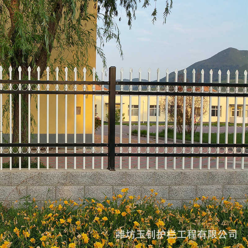 锌钢护栏 小区厂房学校锌钢围栏 社区庭院围墙护栏隔离栏锌钢护栏,五金/工具,护栏/隔离栏,淘宝优惠券,粉丝福利购,淘宝优惠卷