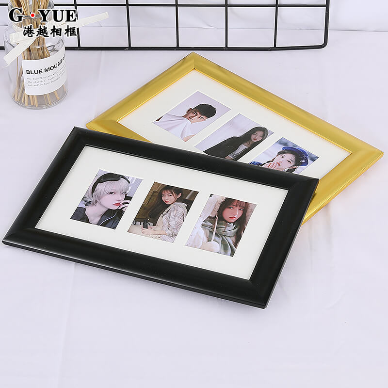 EQ4F开启式铝合金拍立得相框3寸相框小卡ins三宫格相框摆台16宫格