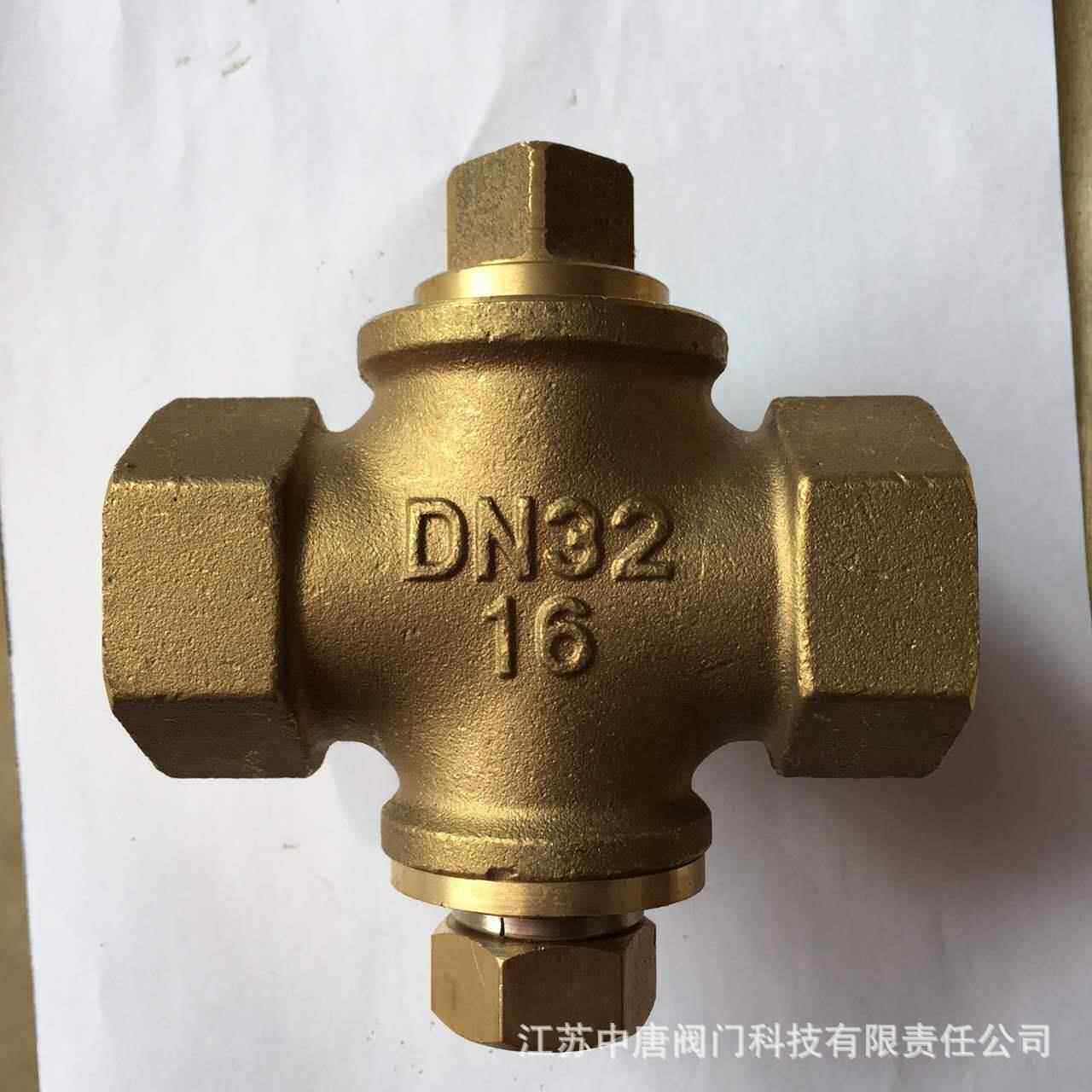 X16W-10T/16T三通铜丝扣旋塞阀 DN15 DN20 DN25 DN32 煤气管道用