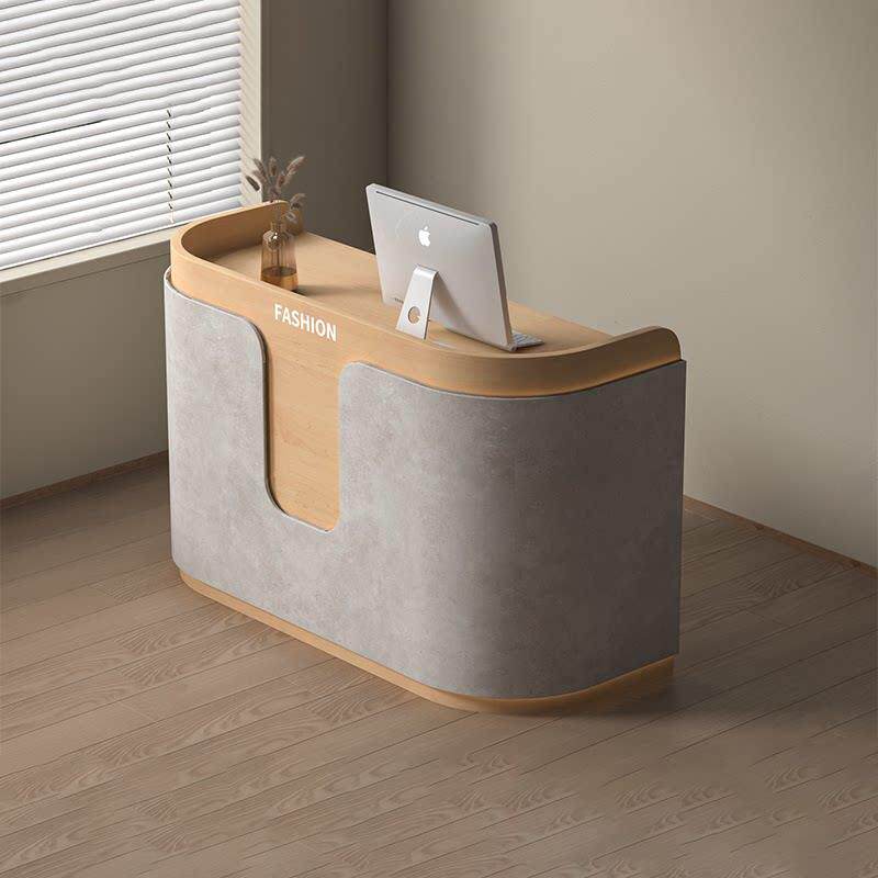 小型烤漆服装店美容院前台童装母婴店柜台男女服装店铺收银柜台吧