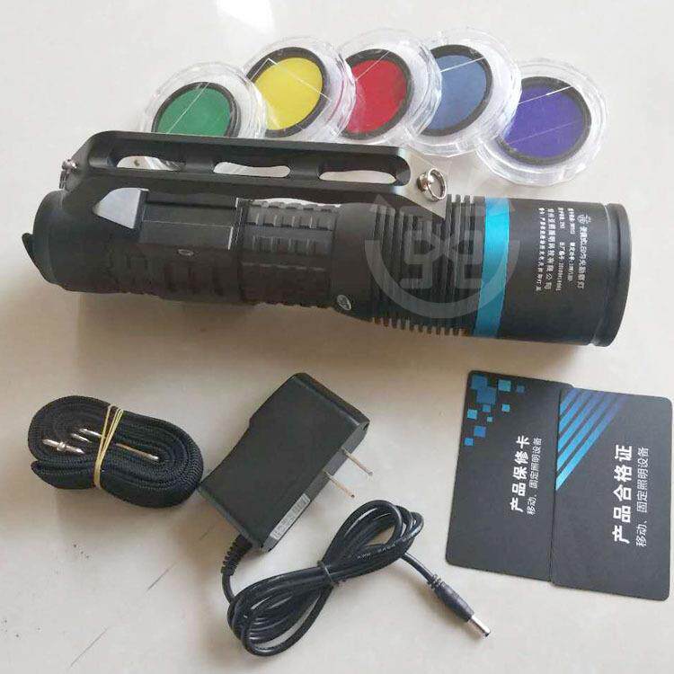 新品热供 勘察灯便携式LED均光多波段光源家用户外现场勘察手持电