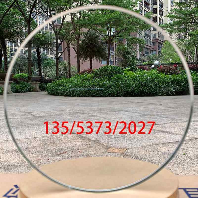 亚克力透明板定制圆桌面磨砂茶色黑色有机玻璃板圆形片波石纹定做