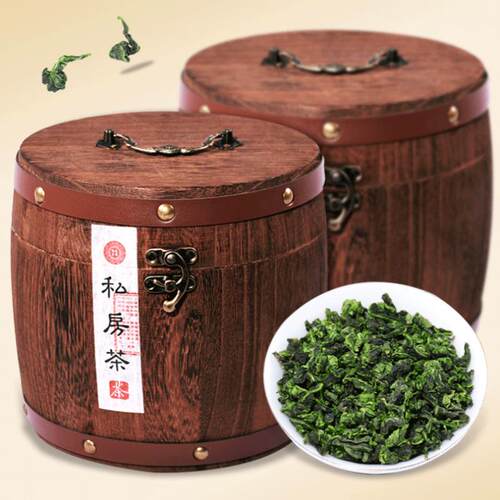聚天禾兰花香铁观音清香型茶叶高山新茶安溪乌龙茶礼盒装
