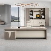 办公Y 026家具老桌室总裁桌经板理主桌办管公大班台办公桌椅组