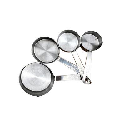 不锈钢量勺盐勺5/15/30ml计量勺10/20克咖啡量匙果粉勺奶粉定量勺