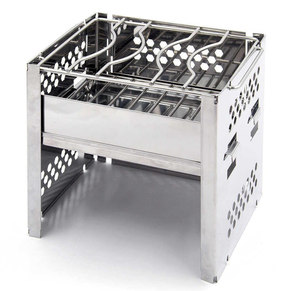 户外便携式焚火架折叠烧烤炉不锈钢点炭生火炉轻便取暖柴火炉,户外/登山/野营/旅行用品,野餐餐具,淘宝优惠券,粉丝福利购,淘宝优惠卷