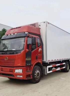 解放J6L冷藏车9.6米冷藏车小型面包疫苗车价格便宜