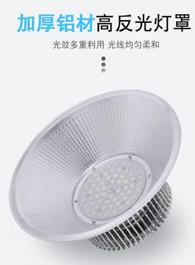 厂家led工矿灯大功率超亮厂房车间照明工厂灯鳍片工业吊灯